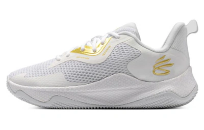 Curry HOVR Splash 3 'White Metallic Gold'