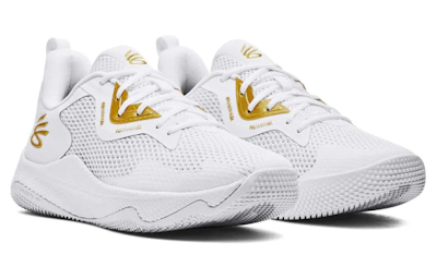 Curry HOVR Splash 3 'White Metallic Gold'