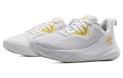 Curry HOVR Splash 3 'White Metallic Gold'