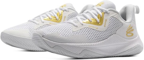 Curry HOVR Splash 3 'Putih Emas Metalik' 3026275-101 Shop Curry HOVR Splash 3 'Putih Emas Metalik' 3026275-101