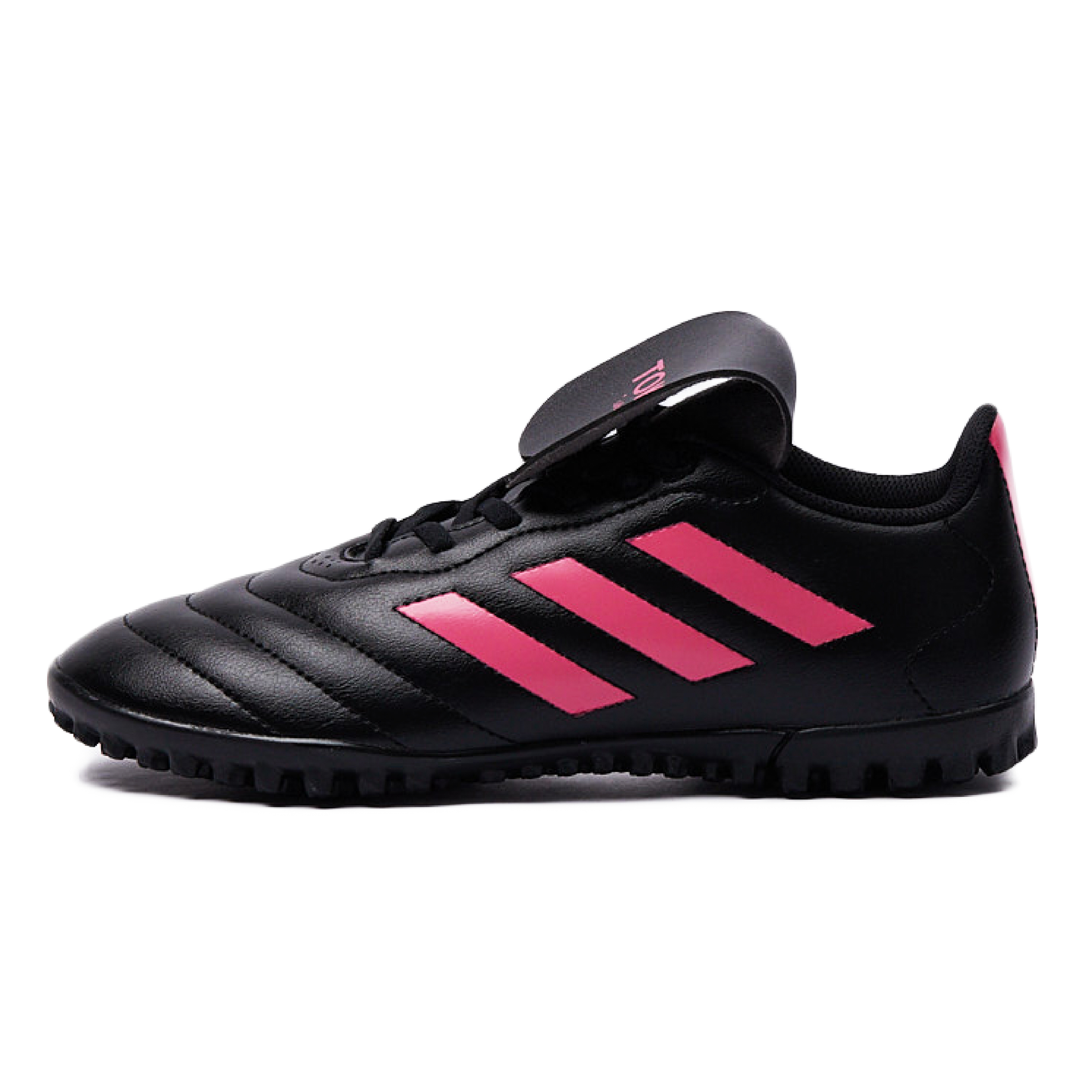 Custom Adidas GOLETTO 8 Retro Black Pink Soccer Cleats TF Durable Shoes. HP3063 (Team15-Pink Ink Bullets)