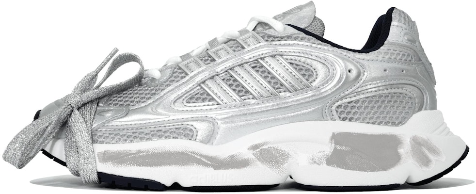 Custom adidas Originals Ozmillen Shoes Silver Futuristic Retro Style Sneakers IF3447 (Team113-Silver Generation) Buy Custom adidas Originals Ozmillen Shoes Silver Futuristic Retro Style Sneakers IF3447 (Team113-Silver Generation)