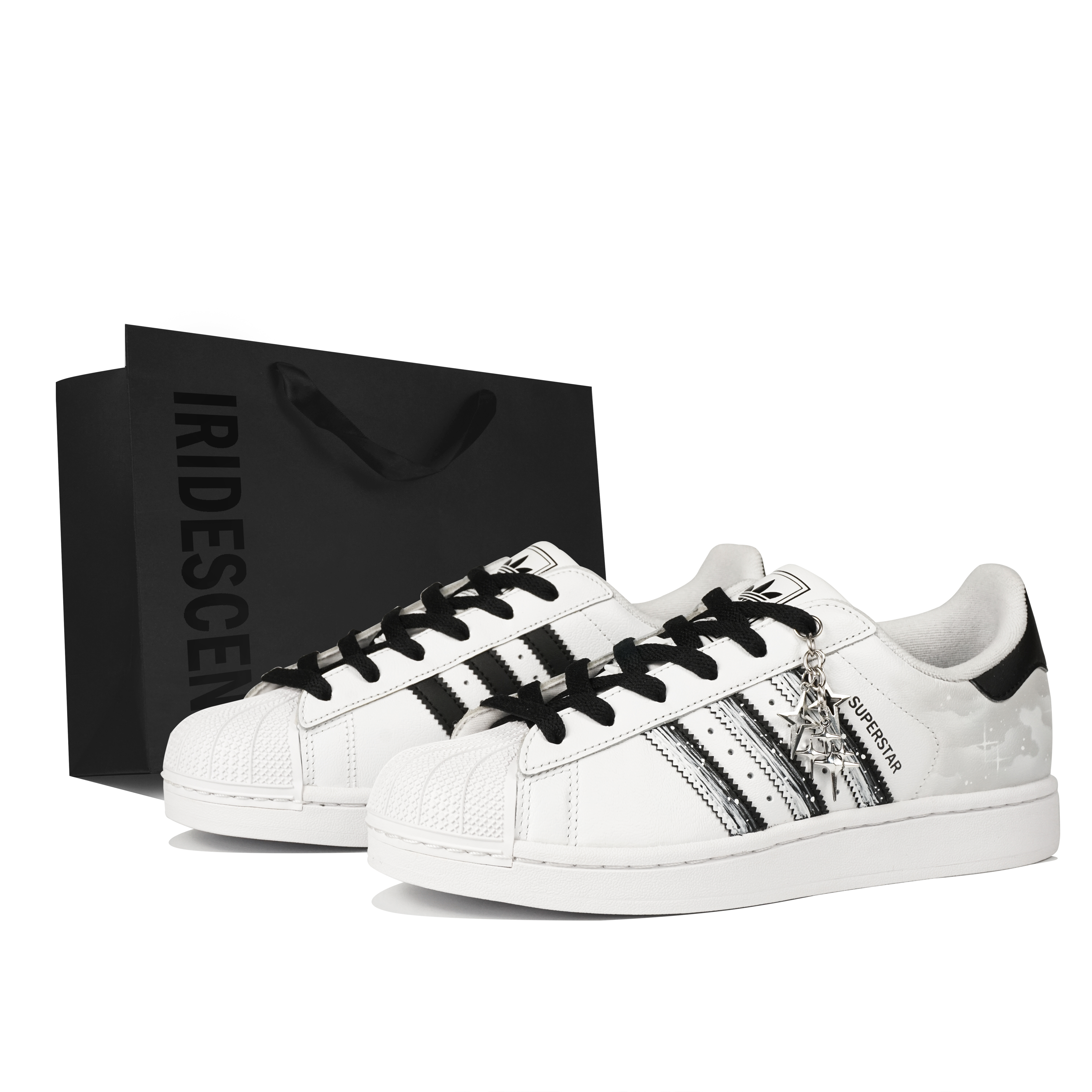 Custom Adidas Originals Superstar 2 Leather Interstellar Retro Low-Top Sneakers IH8659 (Team2503 - Interstellar Travel)