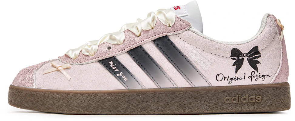 Custom adidas VL Court 2.0 M Ballet Dream Pink Low-Top Sneakers. HQ1802 (Team 177 - Ballet Dream) Buy Custom adidas VL Court 2.0 M Ballet Dream Pink Low-Top Sneakers. HQ1802 (Team 177 - Ballet Dream)
