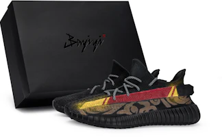 Custom adidas Yeezy Boost 350 V2 "Black Myth Wukong Golden Staff" Black/Red/Brown Shoes HQ4540 (Team80 - Cloud Stepper Shoes S-BOX) Custom adidas Yeezy Boost 350 V2 "Black Myth Wukong Golden Staff" Black/Red/Brown Shoes HQ4540 (Team80 - Cloud Stepper Shoes S-BOX)