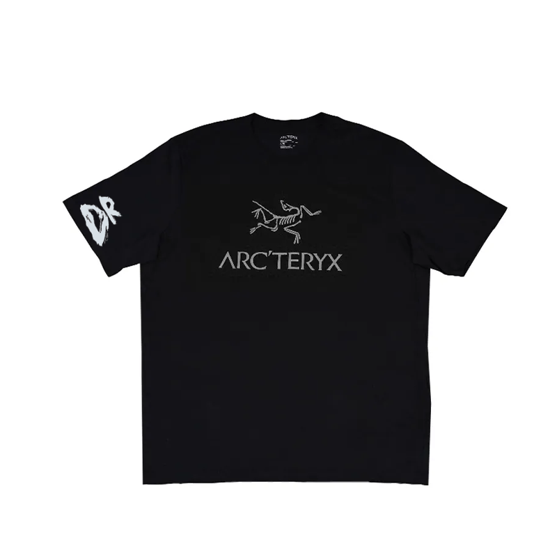 Custom Arcteryx ARC'WORD Logo Outdoor Breathable Casual Unisex Black T-Shirt X000007991（Team702-c6） 圖 7