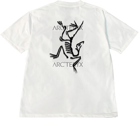 Custom Arcteryx Evolution T-Shirt, Retro Print Logo Unisex Crewneck Tee Black/White. X000007747(Group116 Lookbook Custom Arcteryx Evolution T-Shirt, Retro Print Logo Unisex Crewneck Tee Black/White. X000007747(Group116