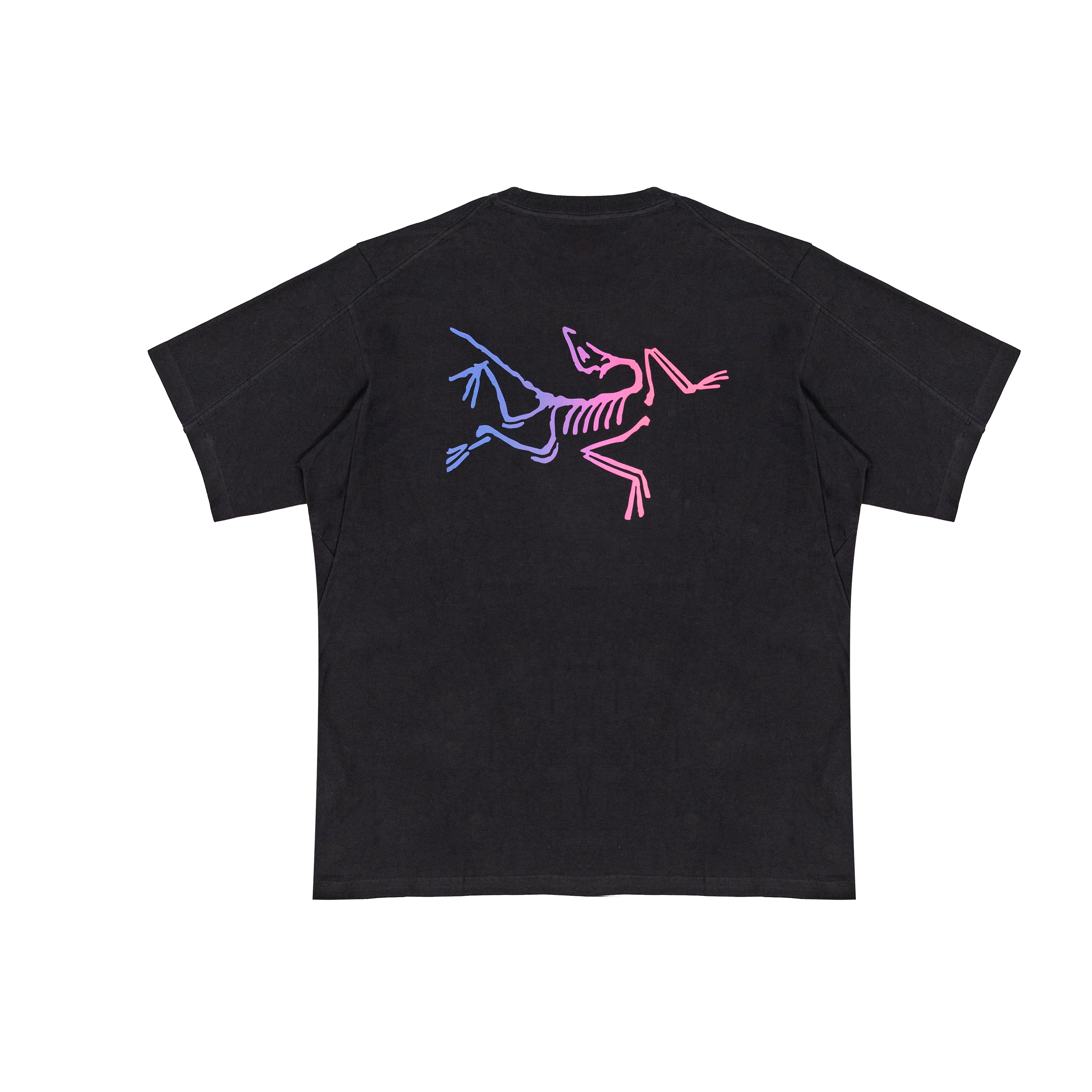Custom Arcteryx Fantasy Blue Butterfly Embroidered Loose Fit T-Shirt Black Unisex. X000008464(Group223 圖 3