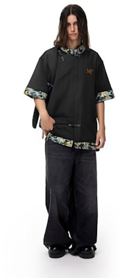 Custom Arcteryx Fantasy Chinese Embroidery Logo Unisex Black Short Sleeve T-Shirt X000007747(Group223- Details for Custom Arcteryx Fantasy Chinese Embroidery Logo Unisex Black Short Sleeve T-Shirt X000007747(Group223-