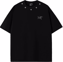 Custom Arcteryx KRAGG Black Rock Reflective Graphic Logo Unisex Cotton T-Shirt. X000009533(GROUP879-BLACKROCK) Custom Arcteryx KRAGG Black Rock Reflective Graphic Logo Unisex Cotton T-Shirt. X000009533(GROUP879-BLACKROCK)