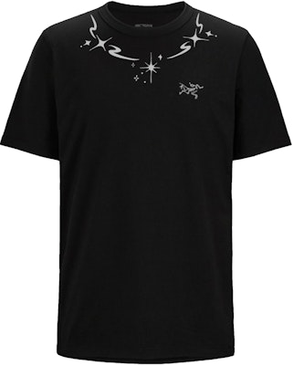 Custom Arcteryx KRAGG GGMZ Star Flame Logo Embroidered Breathable Tee Black. X000009533(Group116 Buy Custom Arcteryx KRAGG GGMZ Star Flame Logo Embroidered Breathable Tee Black. X000009533(Group116