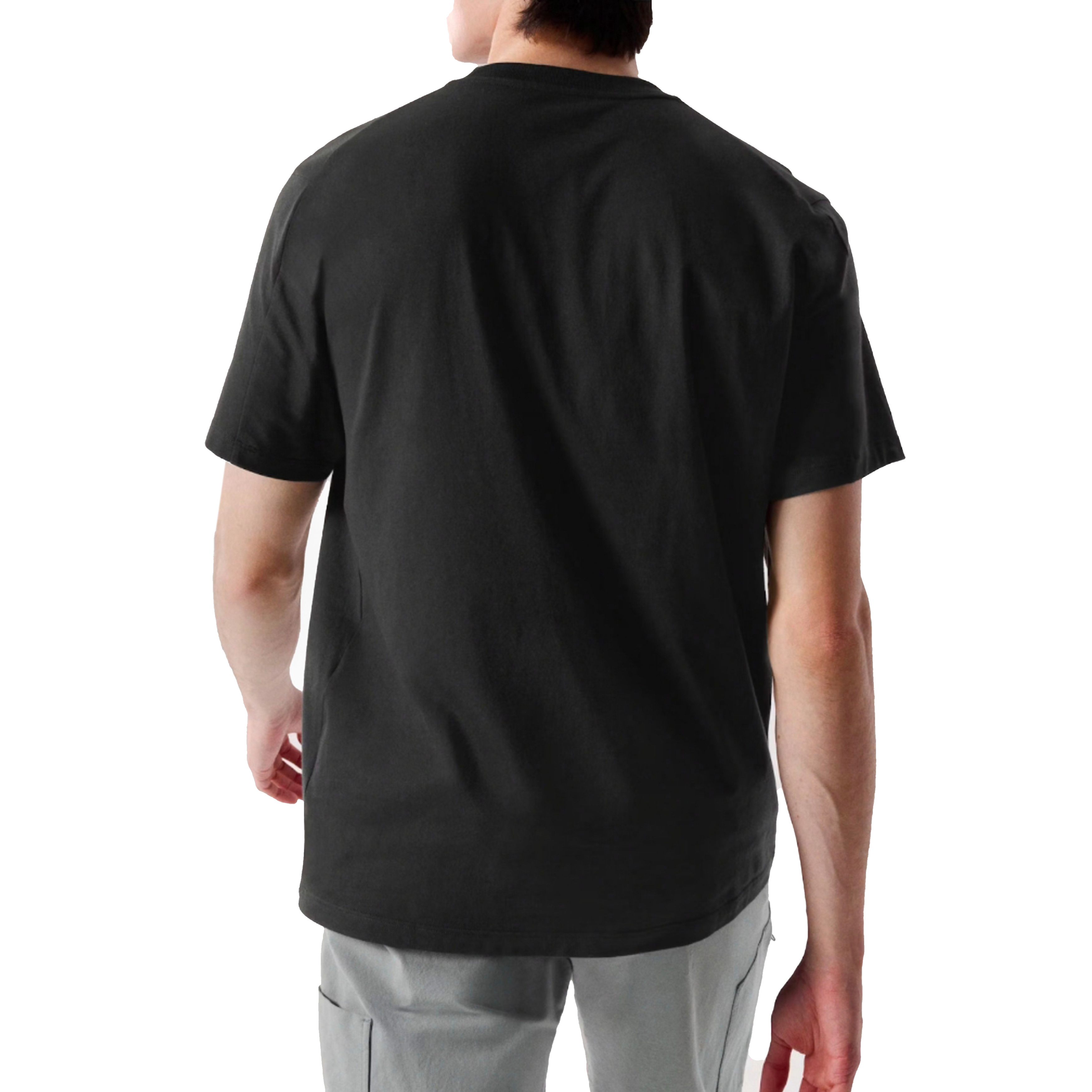 Details for Custom Arcteryx KRAGG GGMZ Star Flame Logo Embroidered Breathable Tee Black. X000009533(Group116