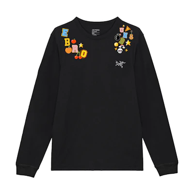 Custom Arcteryx KRAGG Logo Print Long Sleeve T-Shirt Unisex Durable & Breathable. x000009536(Team702-A8)