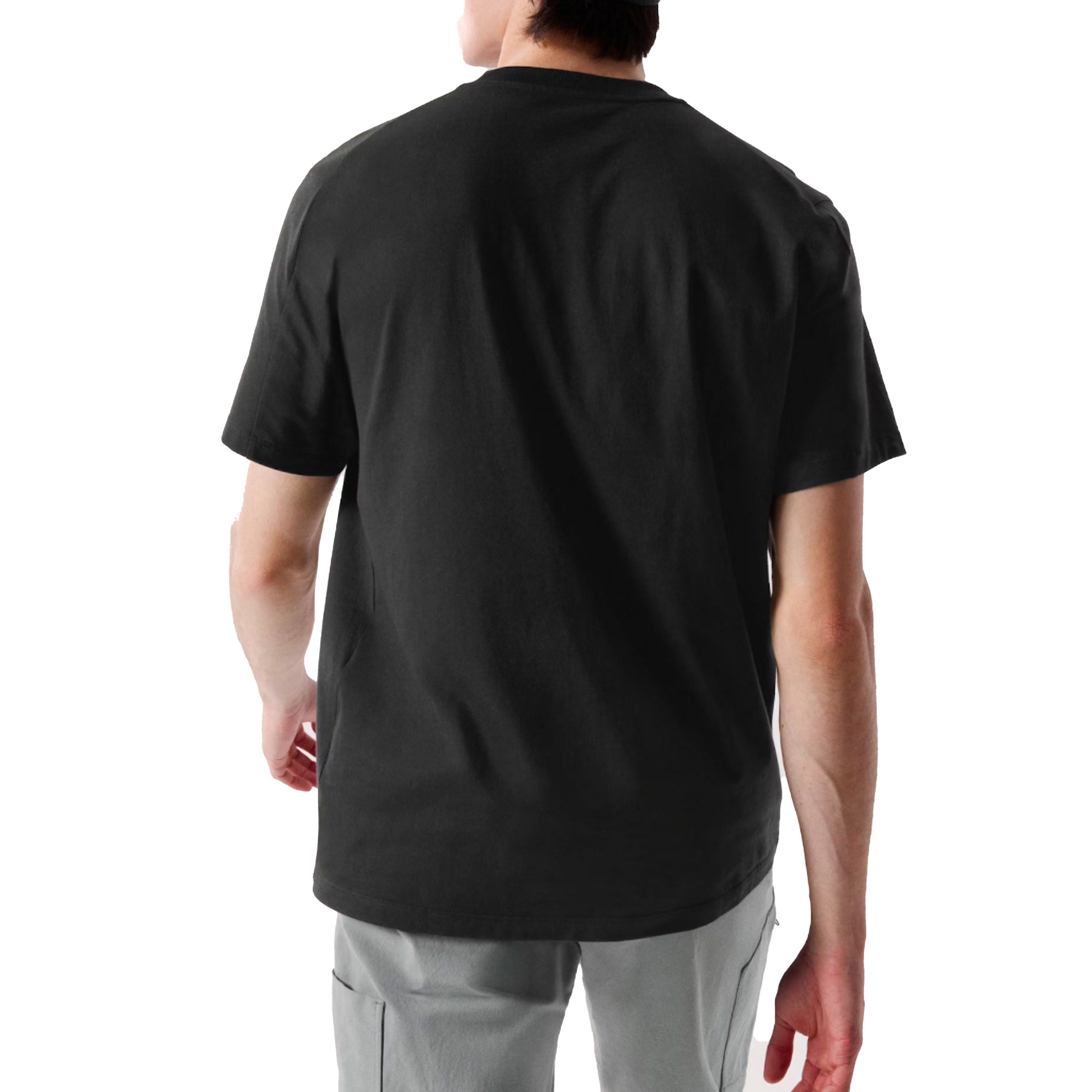 Sizing Custom Arcteryx KRAGG Outdoor  Black Crewneck Breathable Casual T-Shirt X000009533(Team746-