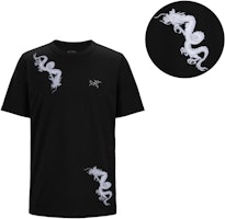Custom Arcteryx KRAGG Outdoor Breathable Casual Crewneck T-Shirt Black. X000009533(Team676 Custom Arcteryx KRAGG Outdoor Breathable Casual Crewneck T-Shirt Black. X000009533(Team676