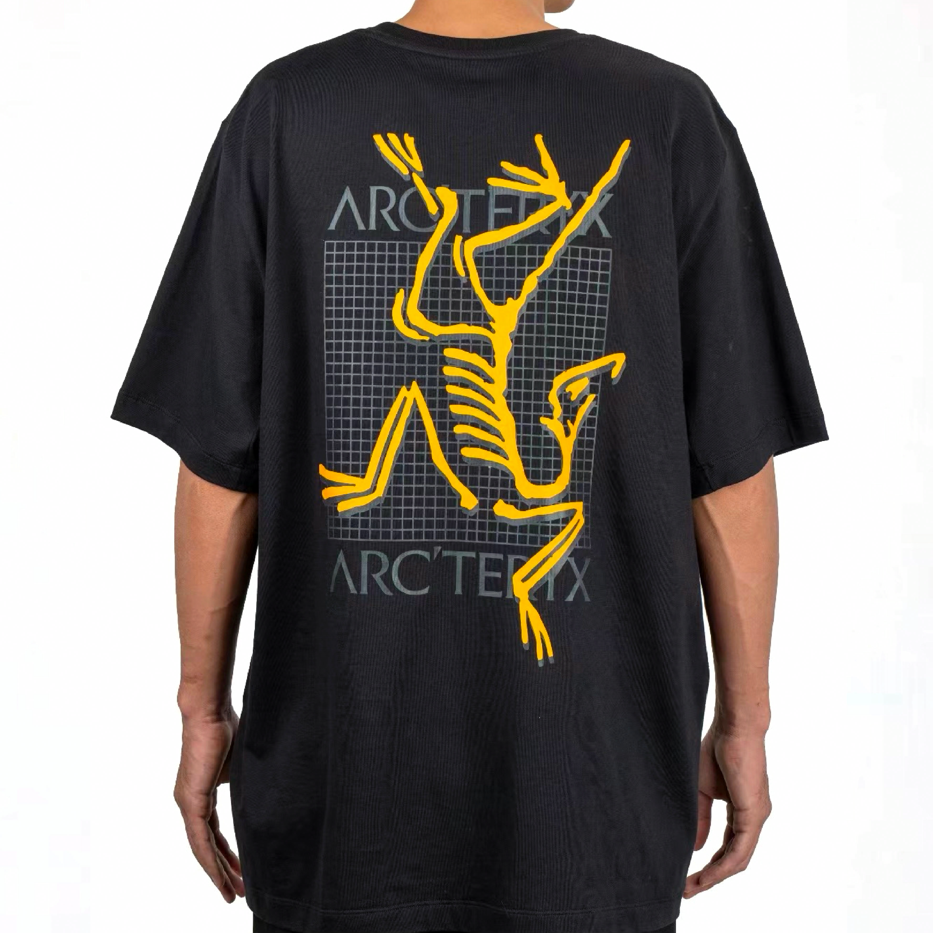 Custom Arcteryx Multi Bird Logo Tee Black Vintage Unisex Short Sleeve T-Shirt. X000007747(Group16-） 圖 5