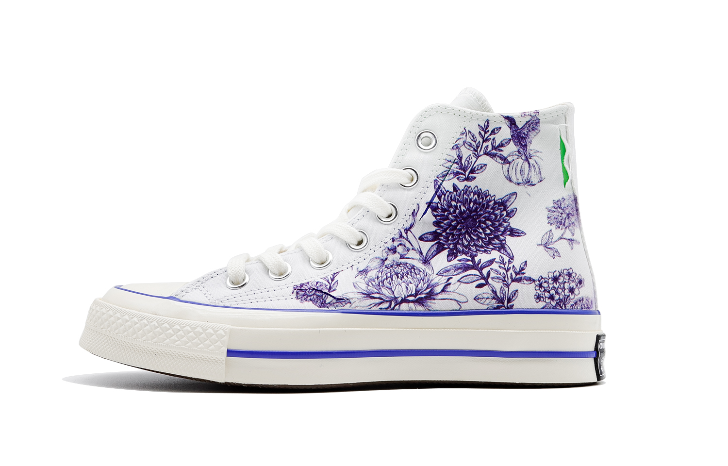 Custom Converse 1970s Chuck Taylor Secret Garden Tear-Away High-Top Sneakers A02313C (Team140 - Secret Garden)