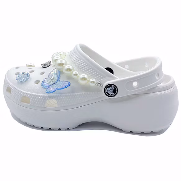 custom-crocs-baya-platform-clog-butterfly-floral-white-beach-sandals-206750-100-team-butterfly-love-flower