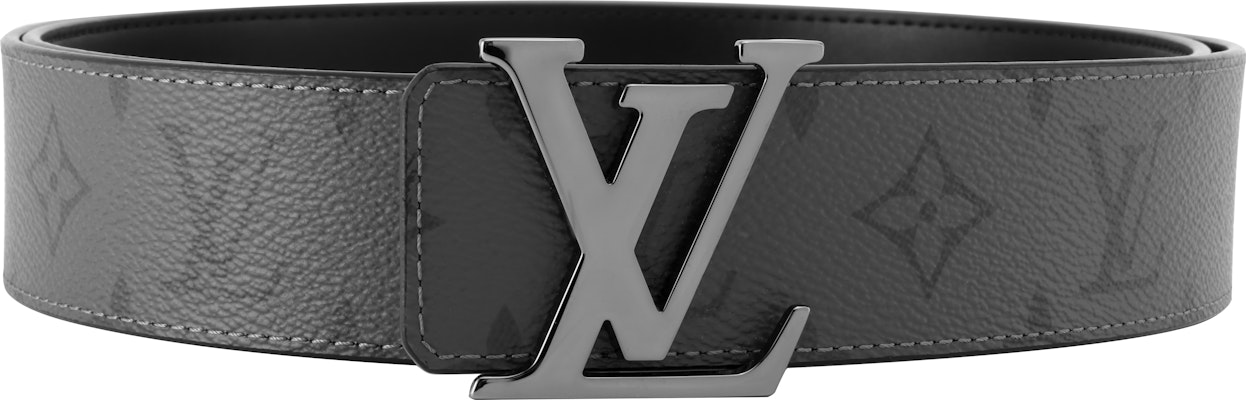Cinturón Reversible Personalizado Louis Vuitton Monogram Lona Negra/Gris 4cm. M0285 Order Cinturón Reversible Personalizado Louis Vuitton Monogram Lona Negra/Gris 4cm. M0285