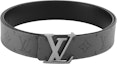 Lookbook Cinturón Reversible Personalizado Louis Vuitton Monogram Lona Negra/Gris 4cm. M0285