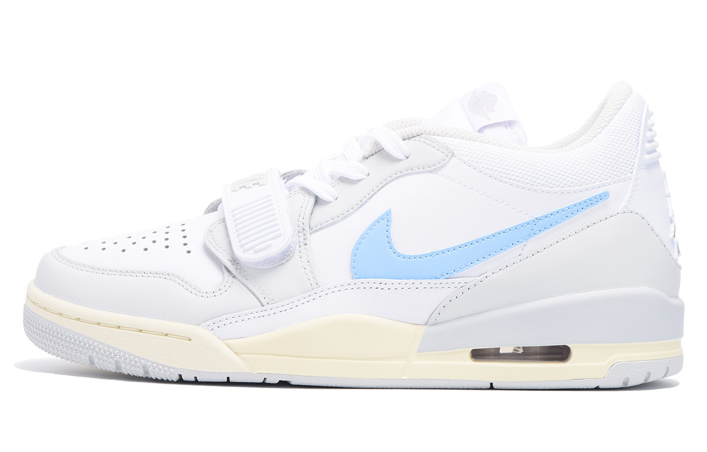 Custom Jordan Legacy 312 Chestnut Gray Blue Retro Low Basketball Shoes Summer. HJ9199-111 (Team59 Men's Yellow White Model)