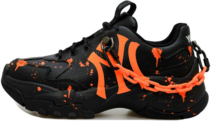 Custom MLB Big Ball Chunky Sneakers Black Orange Dad Shoes Durable Stylish 3ASHC104N-50BKS (Team69-Cool Black Orange) Buy Custom MLB Big Ball Chunky Sneakers Black Orange Dad Shoes Durable Stylish 3ASHC104N-50BKS (Team69-Cool Black Orange)