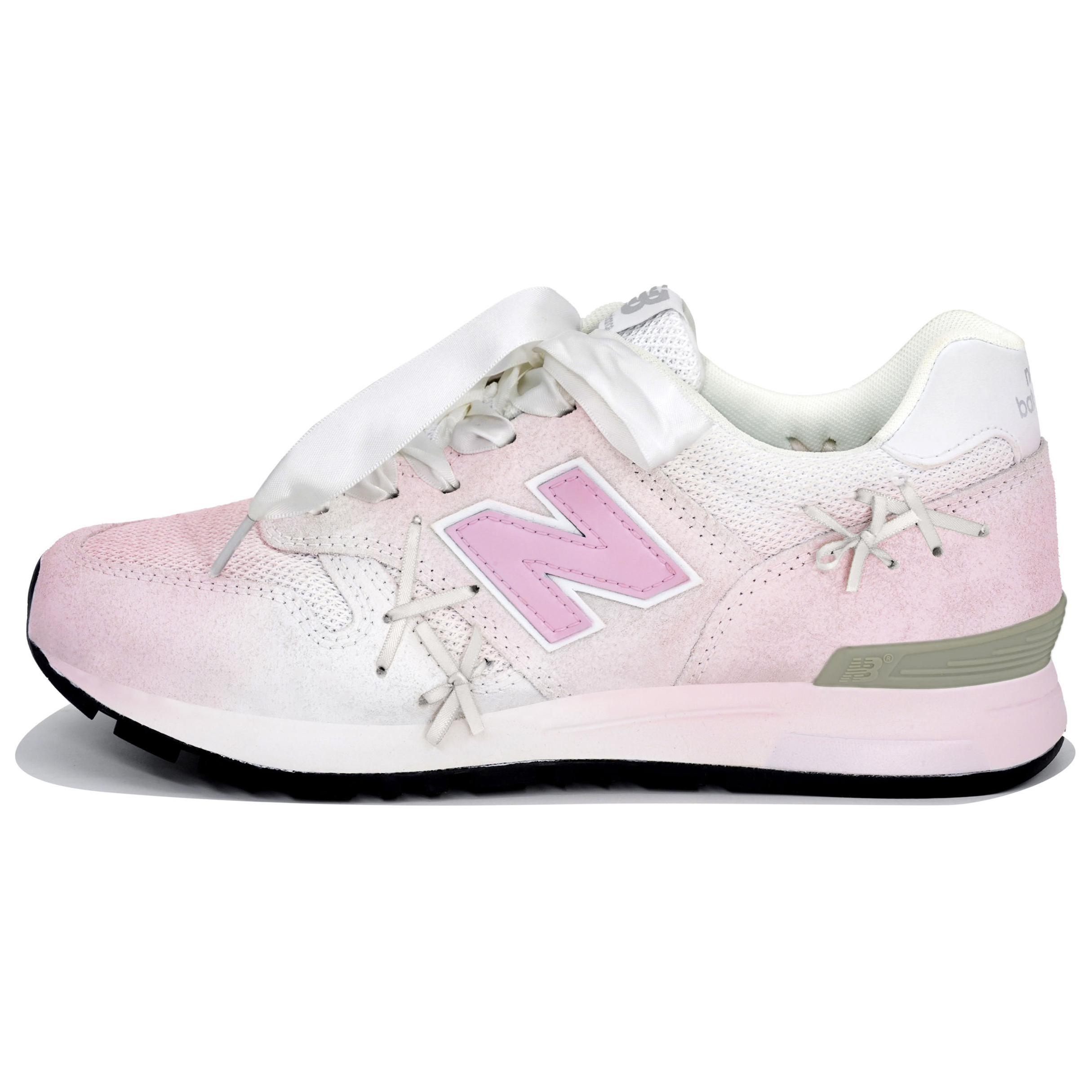Custom New Balance 565 Pink Ballet-Style Retro Sneakers (, Couple-Friendly). ML565EW1 (Team 113 - Giselle)