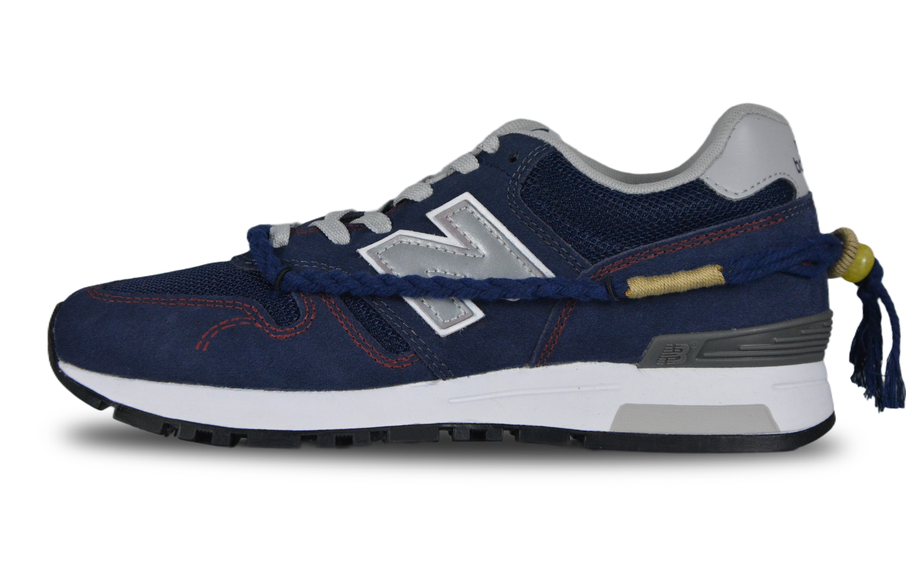 Custom New Balance NB 565 Blue Casual Running Shoes Breathable & Stylish ML565EN1 (Team257 - Steady Progress to Success)