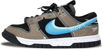 Custom Nike Air Dunk Jumbo Deconstructed Graffiti Brown Blue Men’s Low Sneakers DV0821-002 (Team162 Men's Cloud Traverse) Custom Nike Air Dunk Jumbo Deconstructed Graffiti Brown Blue Men’s Low Sneakers DV0821-002 (Team162 Men's Cloud Traverse)