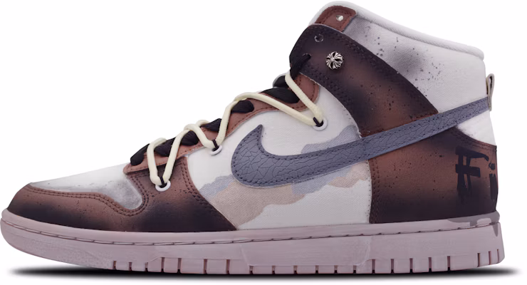 定制版Nike Dunk High EMB日落火焰英文字體棕色運動鞋. DV0822-100 (Team78 - Sunset Battlefire) Buy 定制版Nike Dunk High EMB日落火焰英文字體棕色運動鞋. DV0822-100 (Team78 - Sunset Battlefire)