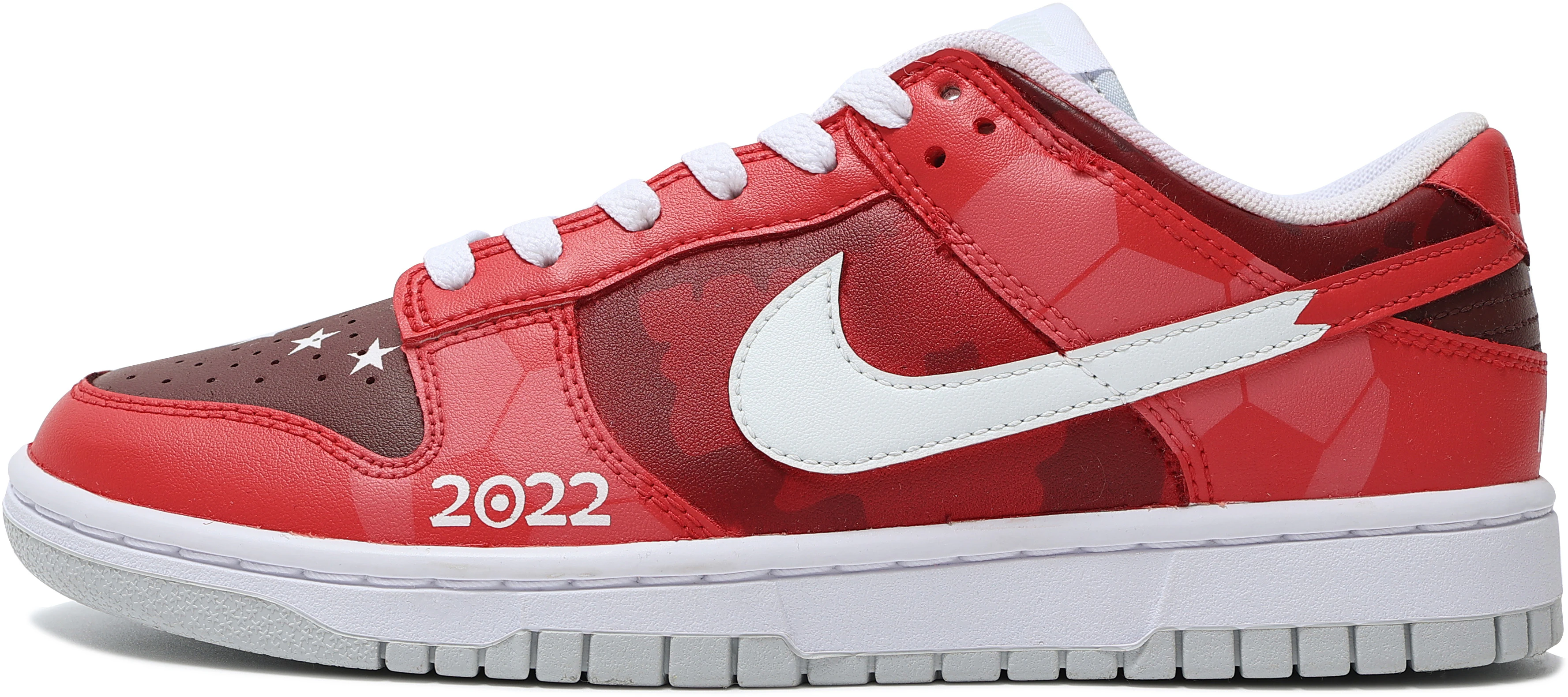 custom-nike-dunk-low-2022-qatar-world-cup-red-white-sneakers-unisex-dh-9765-001-team-151-qatarworldcup