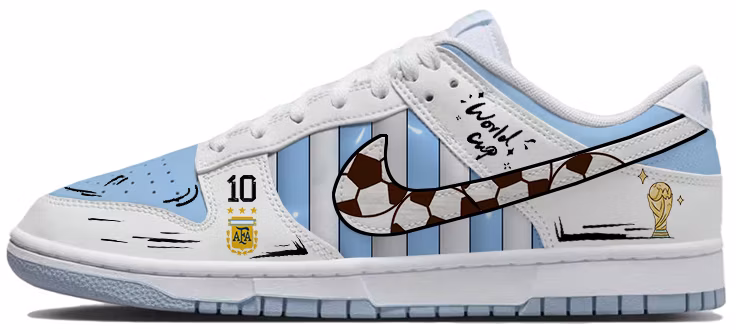 custom-nike-dunk-low-argentina-world-cup-soccer-shoes-white-blue-non-slip-and-durable-dv-0831-109-team-56-argentina