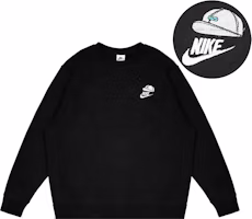 Custom Nike Embroidered Logo Baseball Cap & Casual Unisex Sweatshirt - Black. BV2667-010(TEAM316-BASEBALLCAP) Custom Nike Embroidered Logo Baseball Cap & Casual Unisex Sweatshirt - Black. BV2667-010(TEAM316-BASEBALLCAP)