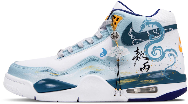 Nike Flight Legacy Ao Bing Dragon Scarpe Basket Retro Uomo Bianco Blu BQ4212-102 (Team864-Tokai Spirit Pearl) Buy Nike Flight Legacy Ao Bing Dragon Scarpe Basket Retro Uomo Bianco Blu BQ4212-102 (Team864-Tokai Spirit Pearl)