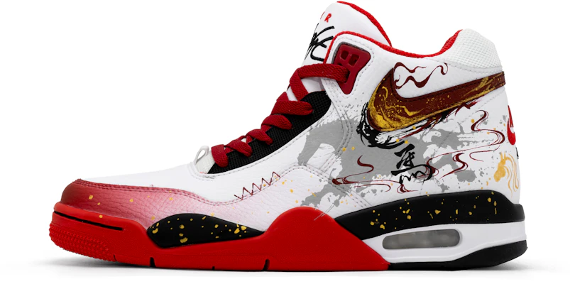 Custom Nike Flight Legacy CNY Red - Chinese New Year Retro Mid Basket Shoes Men BQ4212-100 (Team365 - Jun Flame Cloud) Buy Custom Nike Flight Legacy CNY Red - Chinese New Year Retro Mid Basket Shoes Men BQ4212-100 (Team365 - Jun Flame Cloud)