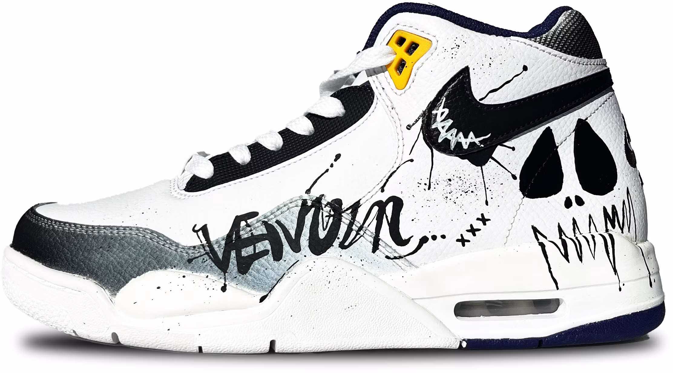 custom-nike-flight-legacy-retro-venom-graffiti-mid-top-basketball-shoes-black-white-bq-4212-102-team240-venom-protector
