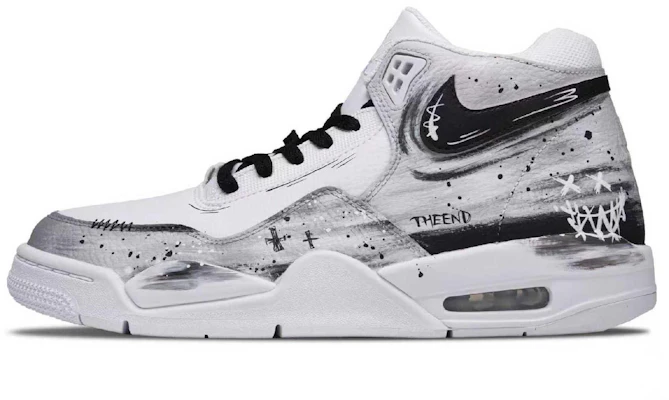 Nike Flight Legacy Smiley Devil Retro Zapatillas Baloncesto Blanco Negro BQ4212-101 BQ4212-101 (Team1190 - Devils Smile) Buy Nike Flight Legacy Smiley Devil Retro Zapatillas Baloncesto Blanco Negro BQ4212-101 BQ4212-101 (Team1190 - Devils Smile)