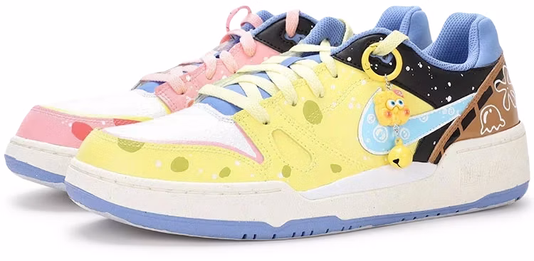 custom-nike-full-force-low-vam-shark-sponge-bob-patrick-cartoon-yellow-sneakers-fb-1362-100-team130-vam-sponge-bob