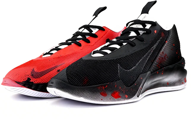 Custom Nike GT Jump Academy Black Red Gradient High-Top Basketball Shoes Men. HF1804-100 (Team545-Dark Flame) Buy Custom Nike GT Jump Academy Black Red Gradient High-Top Basketball Shoes Men. HF1804-100 (Team545-Dark Flame)