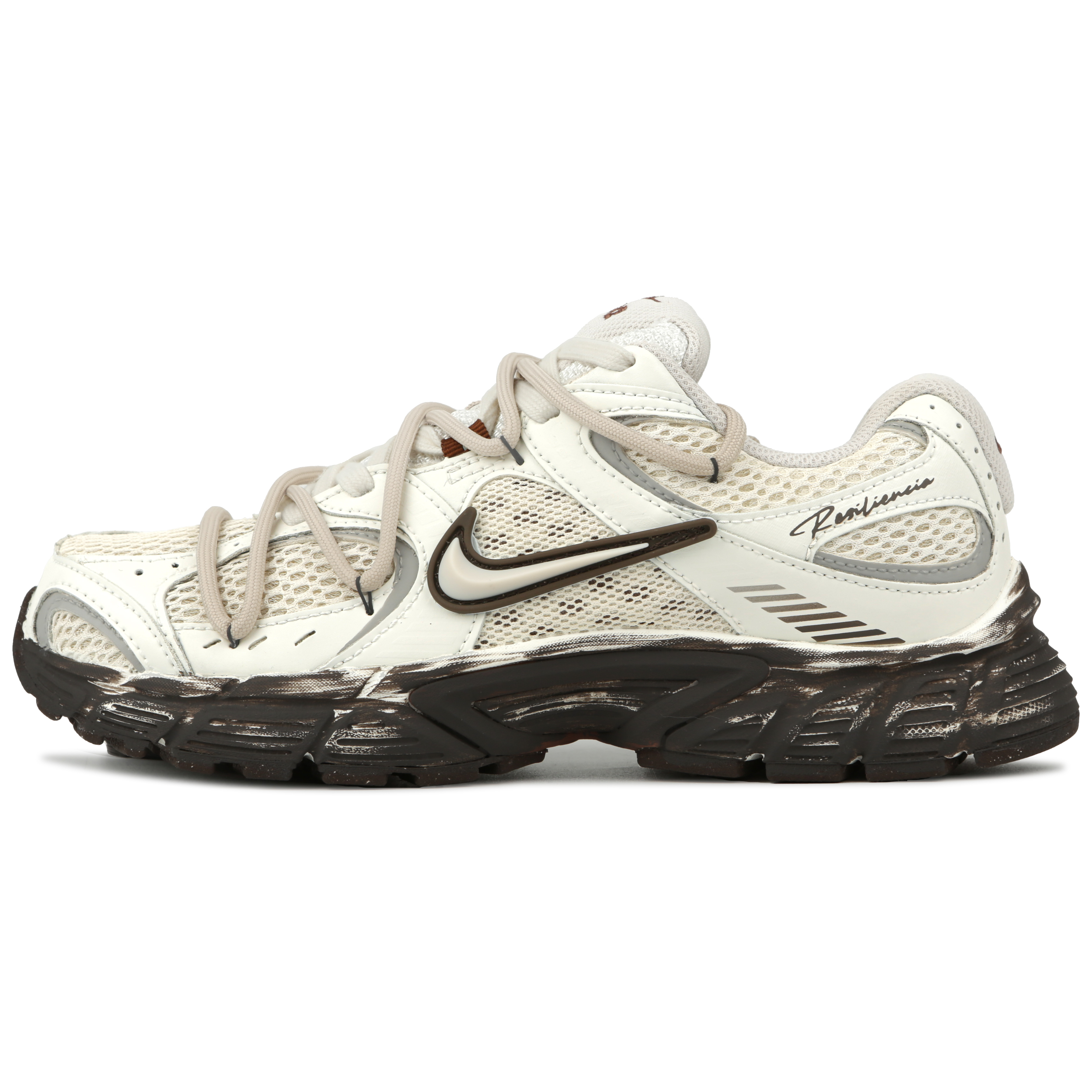 Custom Nike V5 RNR Twilight Runner Retro Casual Sneakers Beige . HQ7901-102 (Team785 - Twilight Runner)