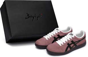 Custom Onitsuka Tiger Advanti Velvet Red Sneakers Pink/Black Limited Edition 1183B799-101 (Team80-Velvet Romance Wine Red S-BOX) Custom Onitsuka Tiger Advanti Velvet Red Sneakers Pink/Black Limited Edition 1183B799-101 (Team80-Velvet Romance Wine Red S-BOX)