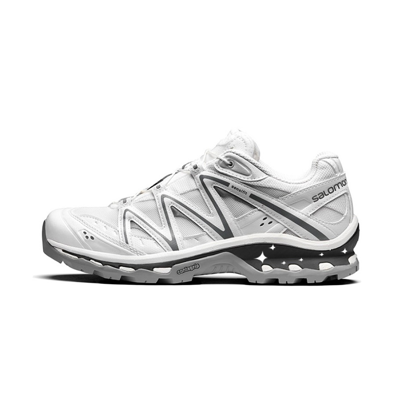 Custom Salomon XT-Quest Sneakers Black White Grey Hiking Shoes Comfortable 410523 (Team499 - Star Pool)