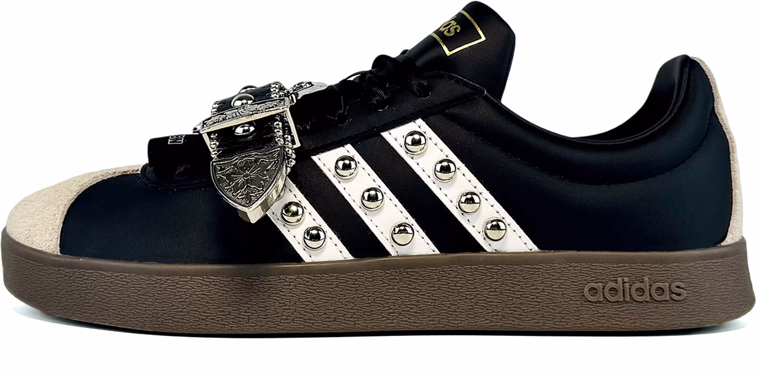 custom-sneakers-adidas-vl-court-2-0-gothic-black-low-top-casual-shoes-id-6017-team45-horse-hoof-buckle