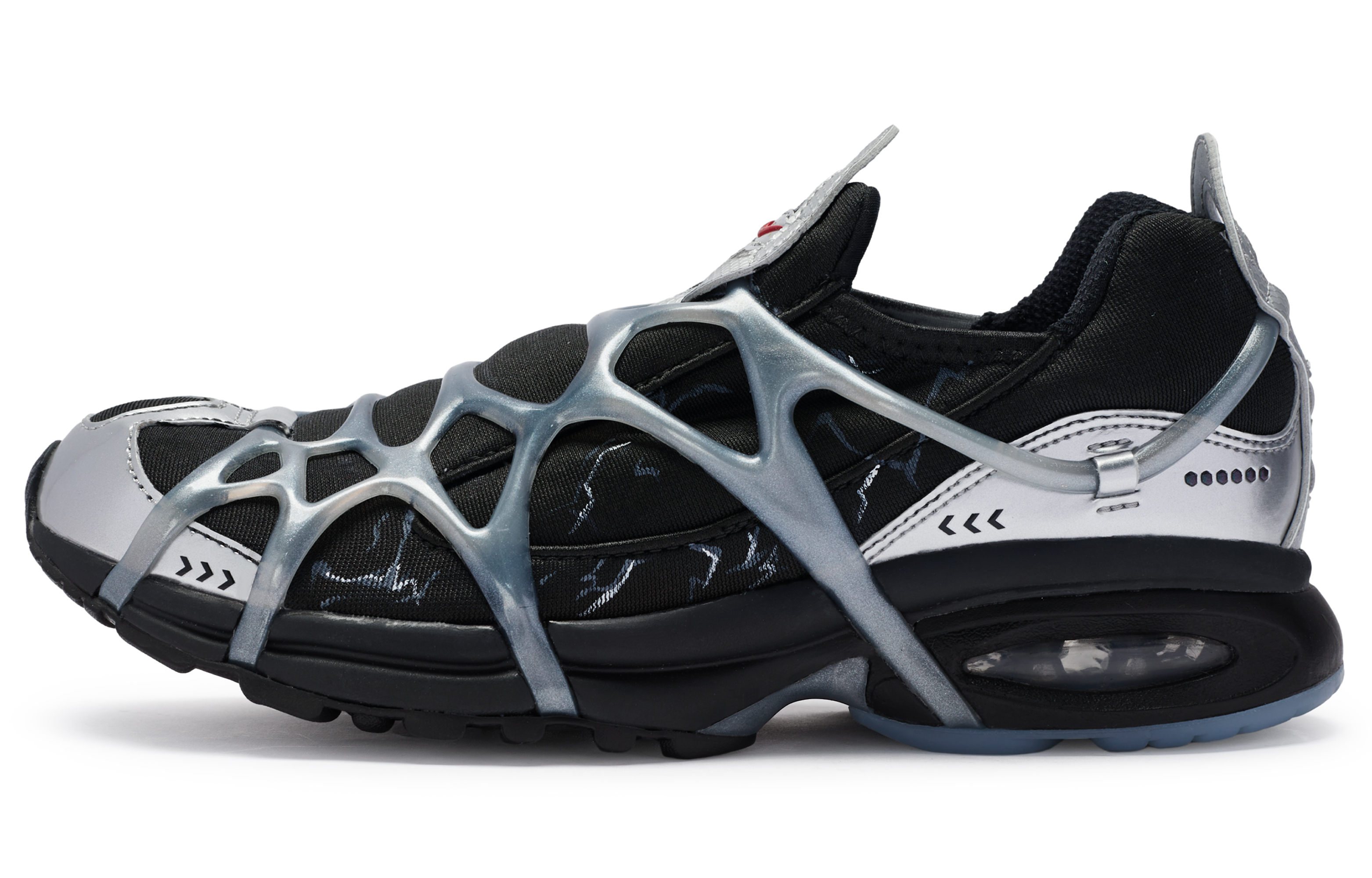 Custom Sneakers Nike Air Kukini Swooshman Cyberpunk Black Silver Casual Shoes DX6053-060 (Team80 Men's Galactic Forecast Sneakers)
