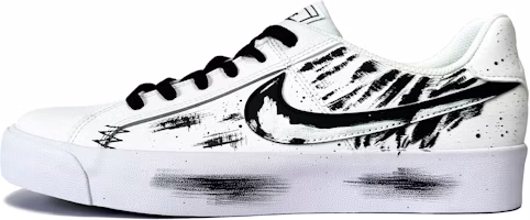 Custom Sneakers Nike Court Royale Tarot Black White Casual Low-Top Shoes. BQ4222-103 (Team287 - Tarot Domain) Custom Sneakers Nike Court Royale Tarot Black White Casual Low-Top Shoes. BQ4222-103 (Team287 - Tarot Domain)