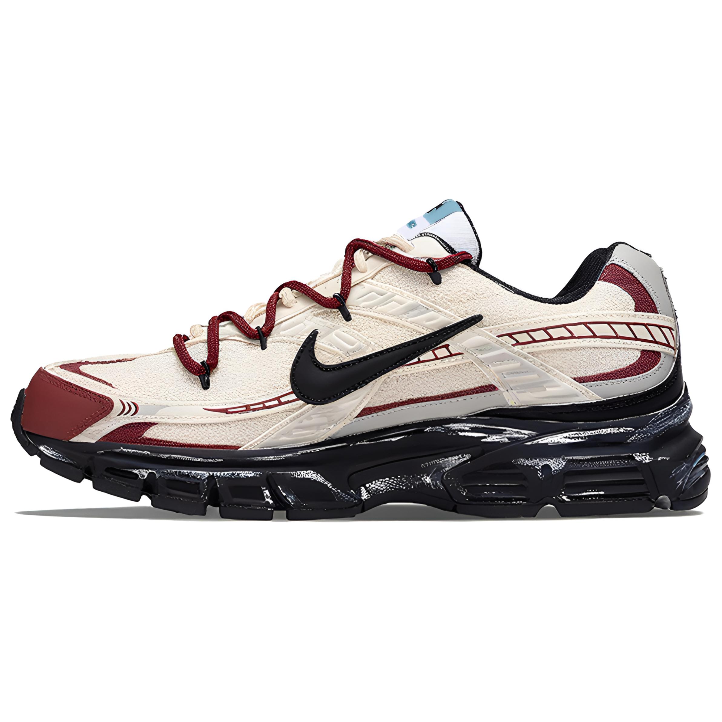 Custom Sneakers Nike Initiator Matador Vintage Streetwear Black/White/Red Shoes 394055-100 (Team1455-Black Gladiator 2)