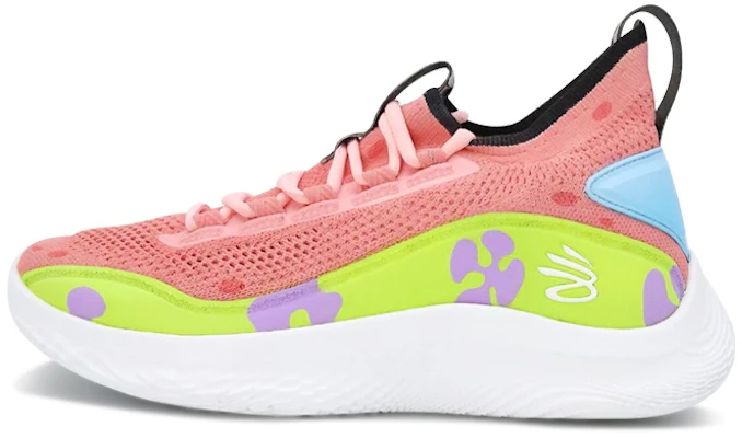 定制版Under Armour Curry 8 粉黄低帮篮球鞋 3024785-111 (Team91 - SpongeBob Series A018) Buy 定制版Under Armour Curry 8 粉黄低帮篮球鞋 3024785-111 (Team91 - SpongeBob Series A018)