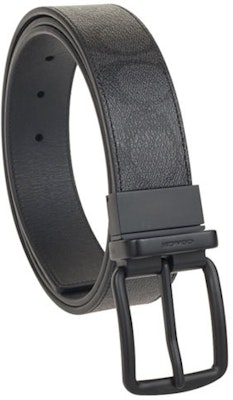 カスタマイズ可能 COACH ブラックレザー/PVCベルト 幅3.8cm 名入れ対応 F64839-BKBK Shop カスタマイズ可能 COACH ブラックレザー/PVCベルト 幅3.8cm 名入れ対応 F64839-BKBK