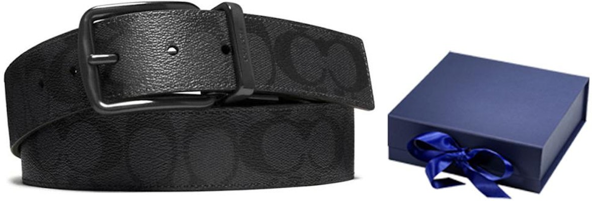 カスタマイズ可能 COACH ブラックレザー/PVCベルト 幅3.8cm 名入れ対応 F64839-BKBK Cheap カスタマイズ可能 COACH ブラックレザー/PVCベルト 幅3.8cm 名入れ対応 F64839-BKBK