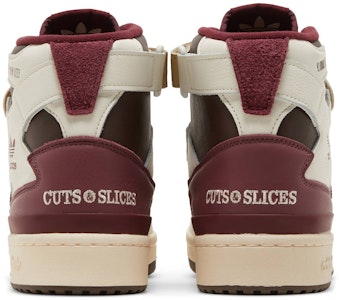 Cuts & Slices x adidas Forum 84 High 'Pull Up Beloved' - Zapatillas Altas Exclusivas. FZ6567 Details for Cuts & Slices x adidas Forum 84 High 'Pull Up Beloved' - Zapatillas Altas Exclusivas. FZ6567